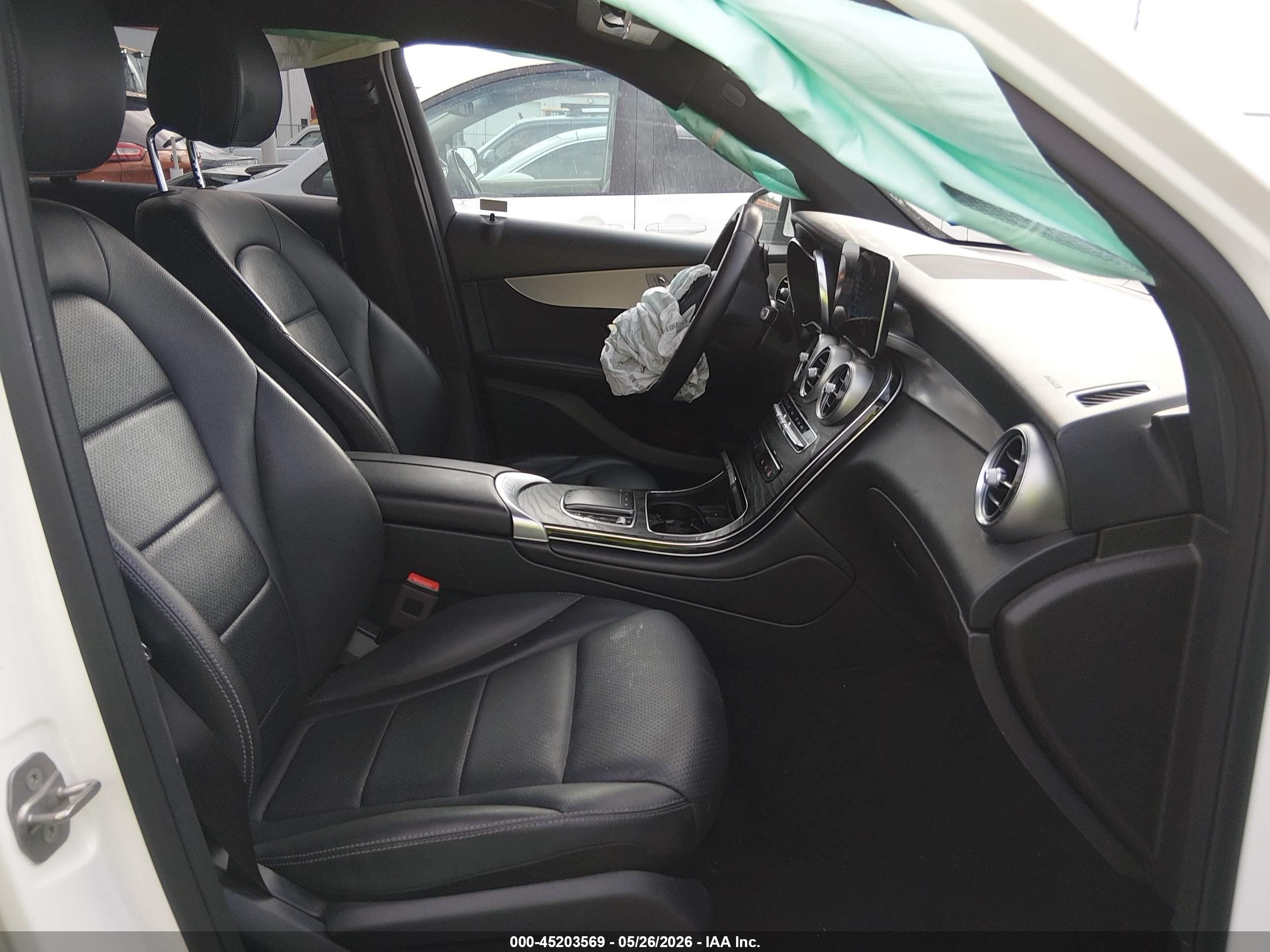 2021 Mercedes-benz Glc 300 Suv White vin: W1N0G8DB7MV296674