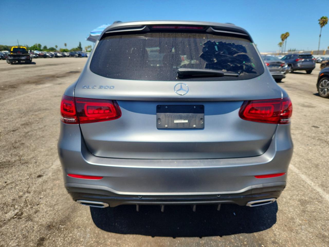 2021 Mercedes-benz Glc 300 Gray vin: W1N0G8DB8MF991627