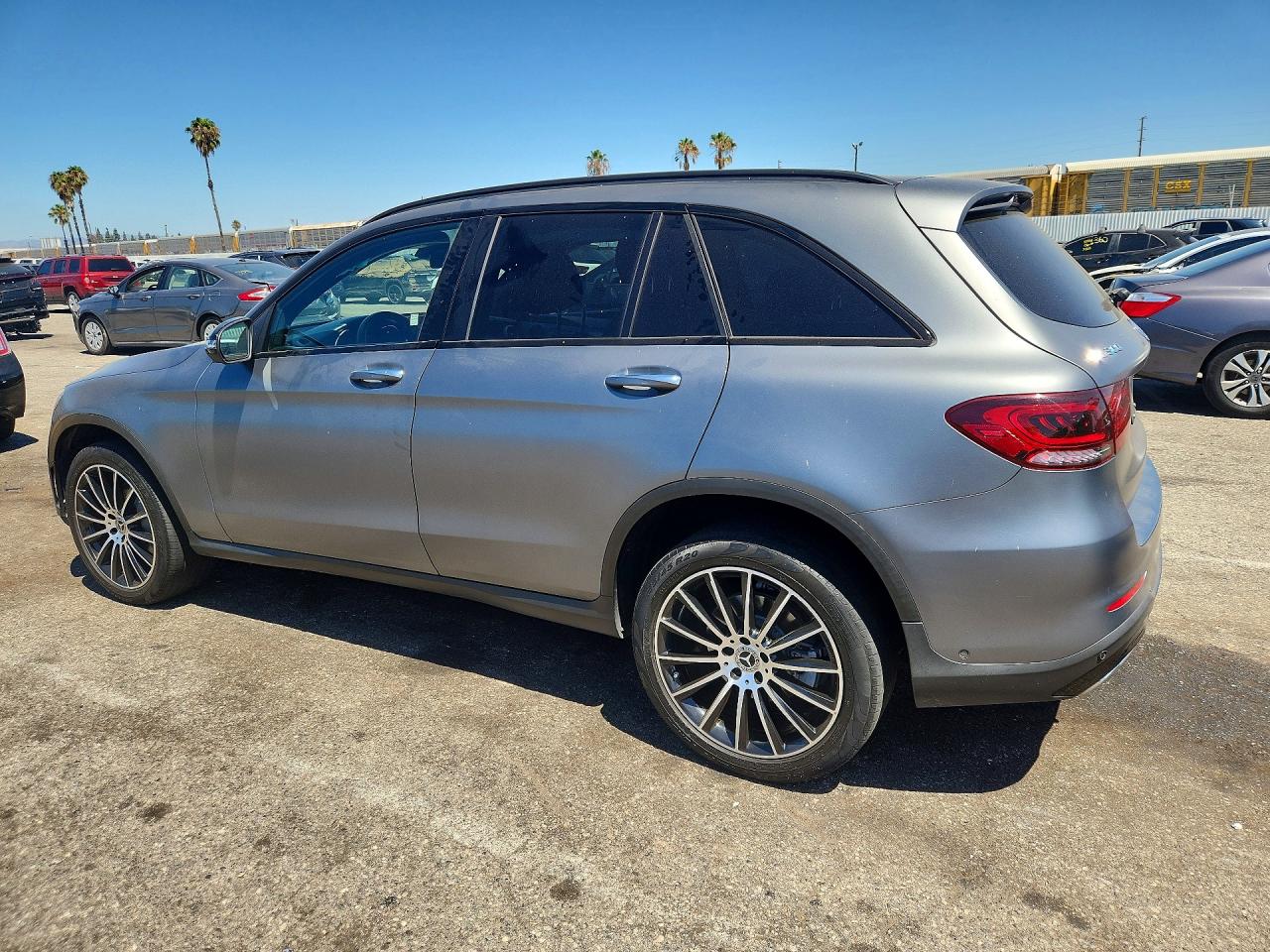 2021 Mercedes-benz Glc 300 Gray vin: W1N0G8DB8MF991627