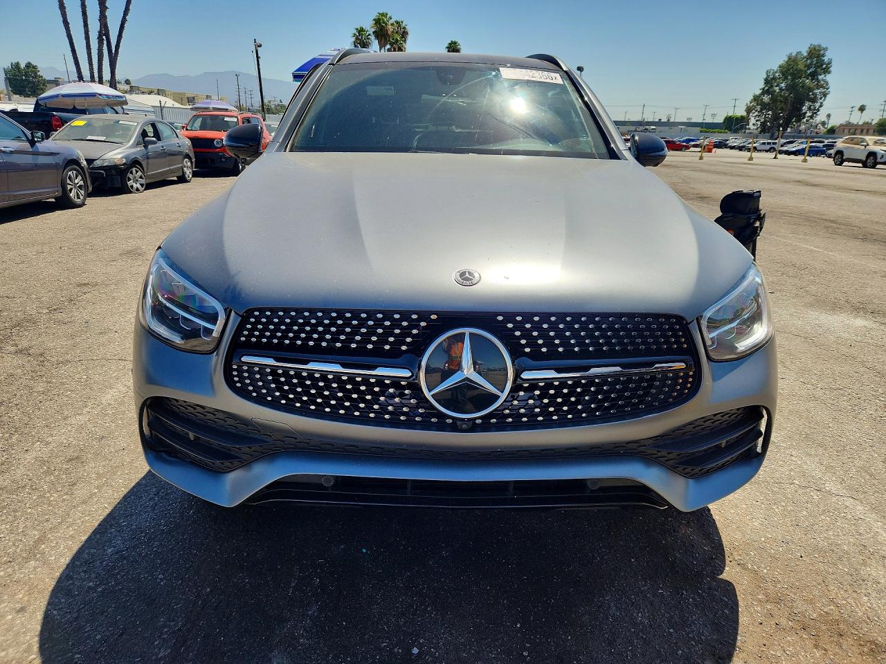 2021 Mercedes-benz Glc 300 Gray vin: W1N0G8DB8MF991627