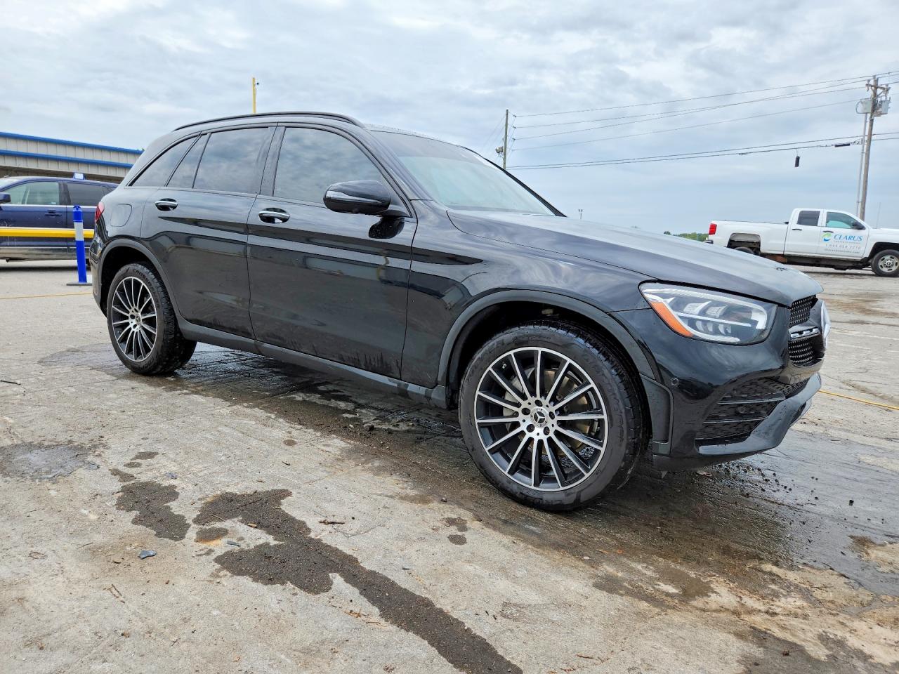 2021 Mercedes-benz Glc 300 Черный vin: W1N0G8DB9MF926611