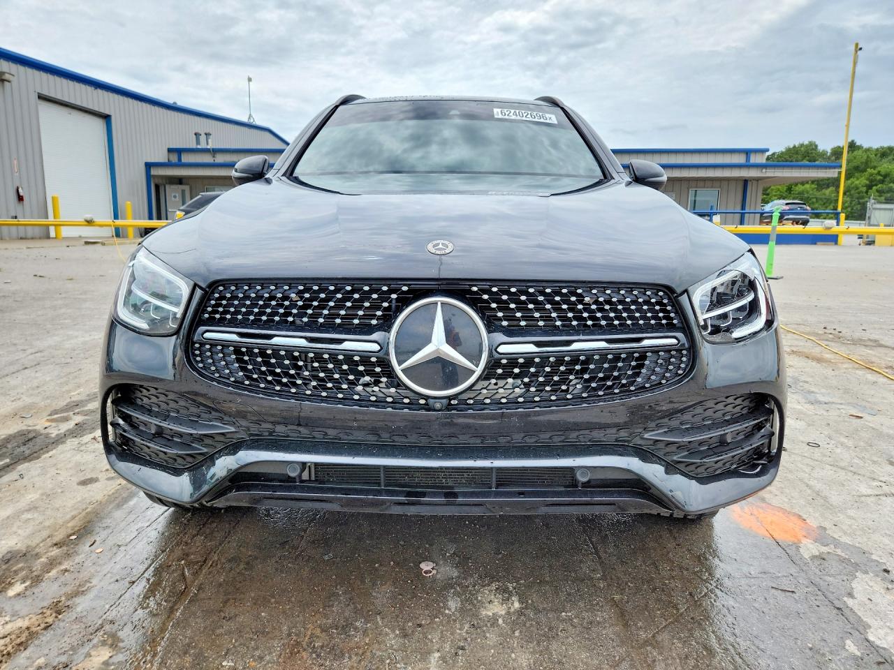 2021 Mercedes-benz Glc 300 Черный vin: W1N0G8DB9MF926611