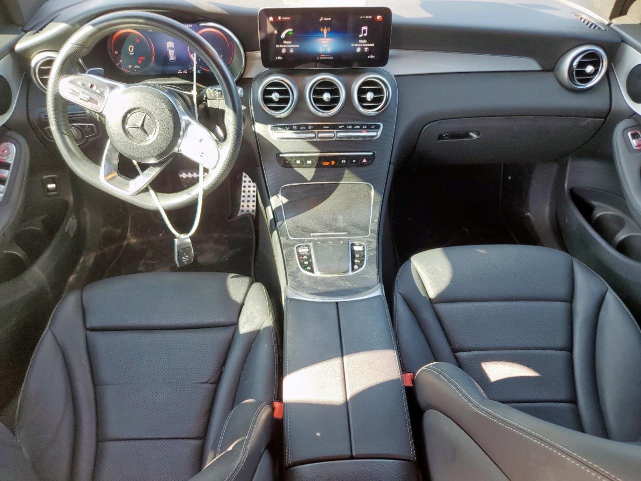 2022 Mercedes-benz Glc 300 Черный vin: W1N0G8DB9NV394333