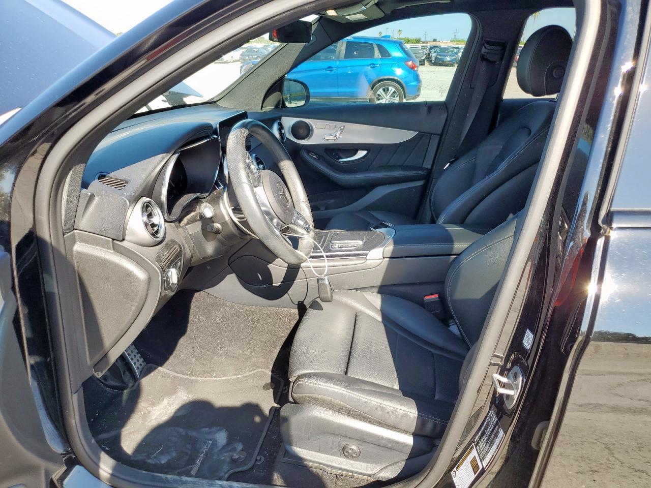 2022 Mercedes-benz Glc 300 Черный vin: W1N0G8DB9NV394333