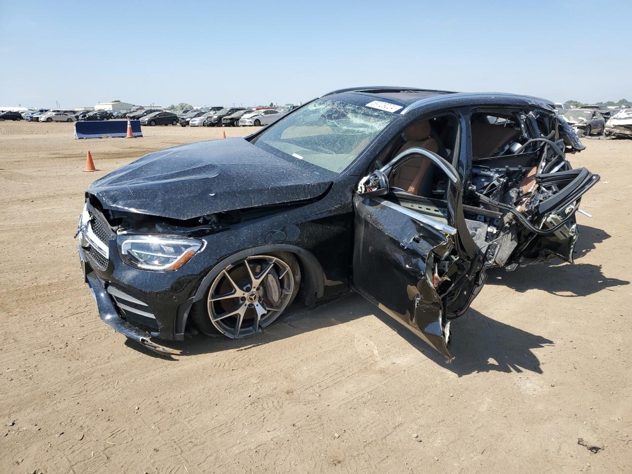 2022 Mercedes-benz Glc 300 4matic Black vin: W1N0G8EB0NG058508