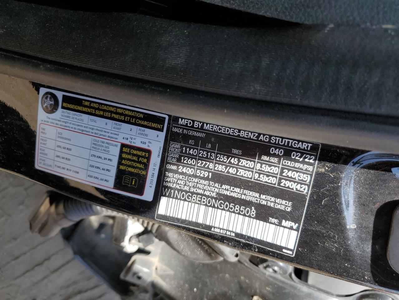 2022 Mercedes-benz Glc 300 4matic Black vin: W1N0G8EB0NG058508