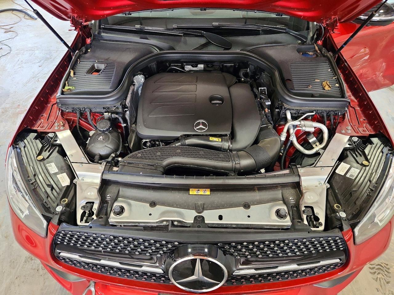 2020 Mercedes-benz Glc 300 4matic Burgundy vin: W1N0G8EB1LF822076