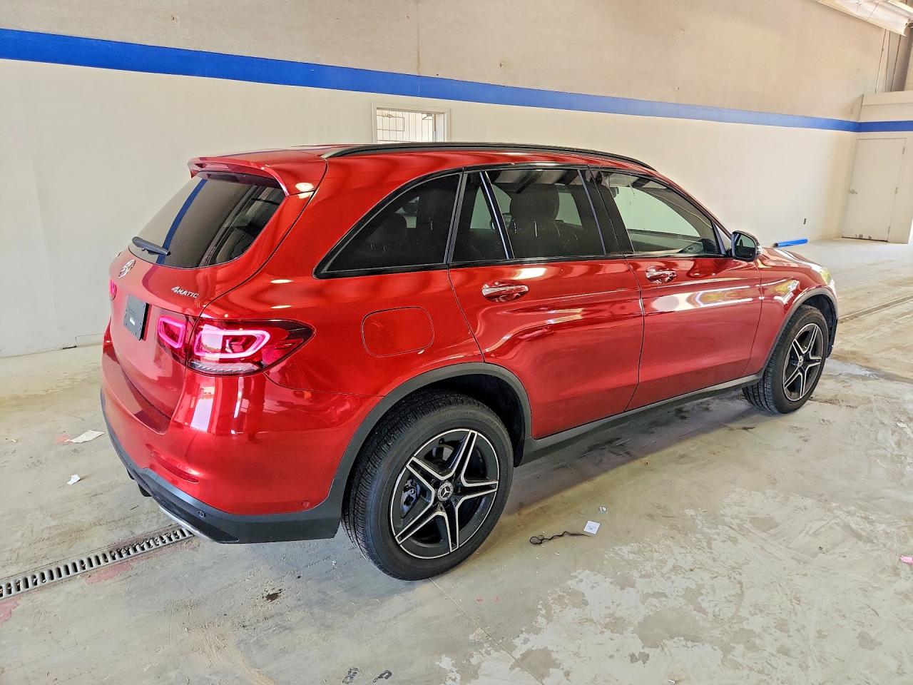 2020 Mercedes-benz Glc 300 4matic Burgundy vin: W1N0G8EB1LF822076