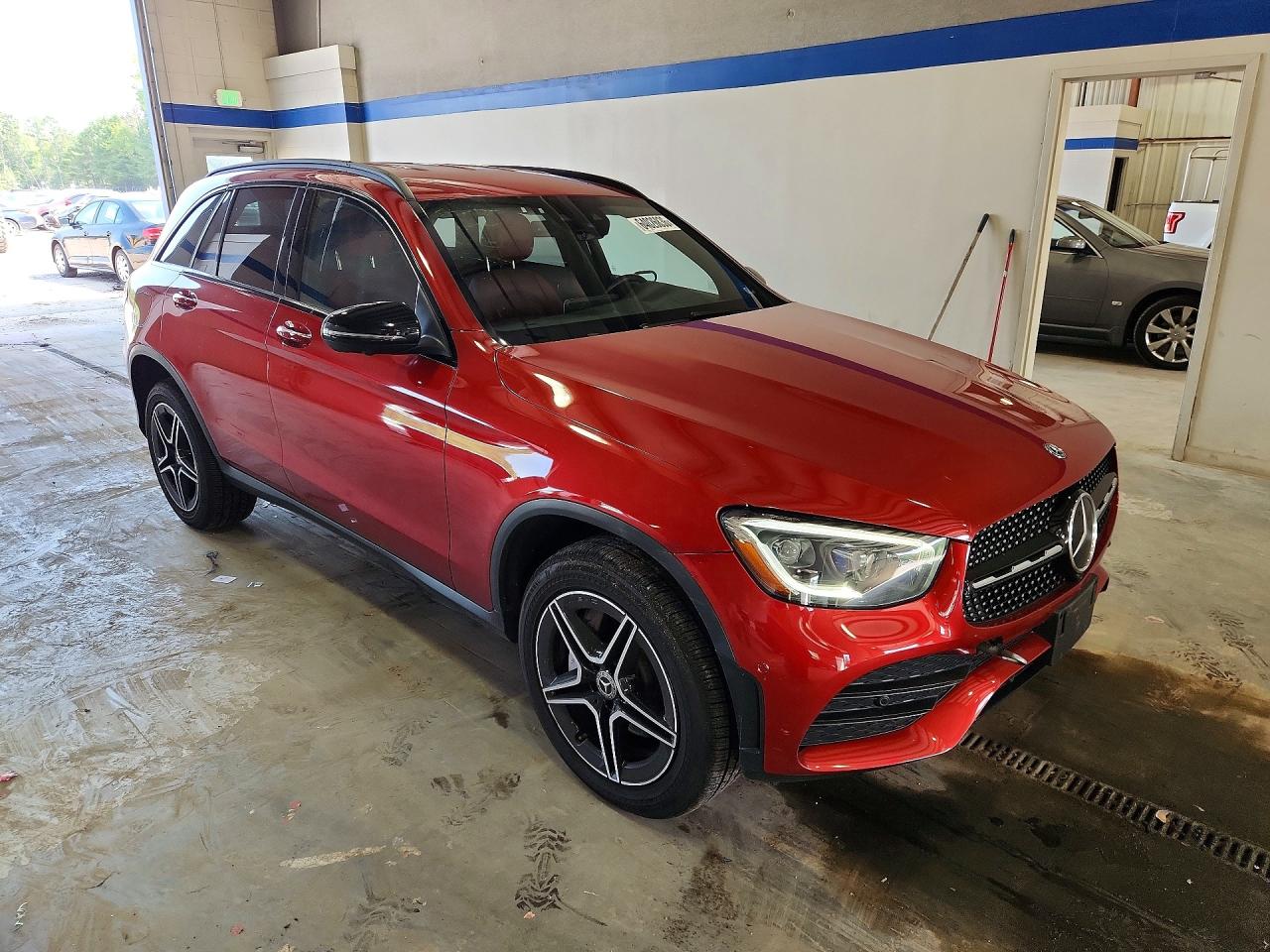 2020 Mercedes-benz Glc 300 4matic Burgundy vin: W1N0G8EB1LF822076