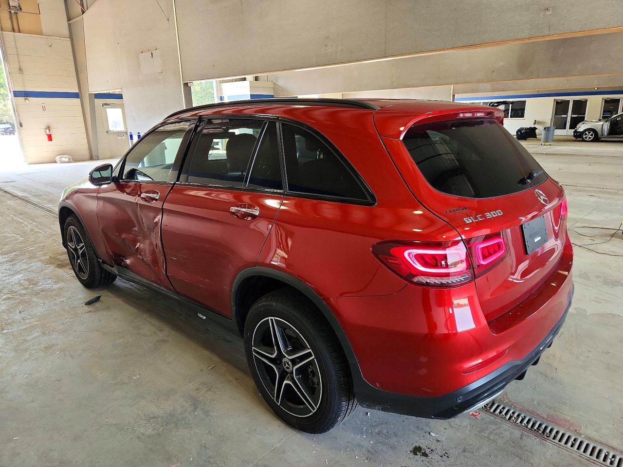 2020 Mercedes-benz Glc 300 4matic Burgundy vin: W1N0G8EB1LF822076