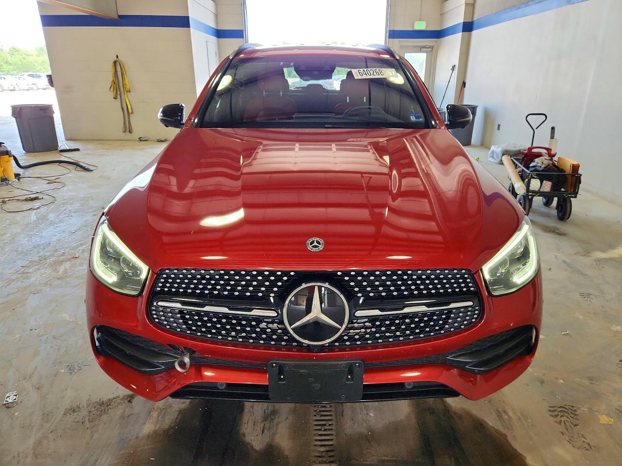 2020 Mercedes-benz Glc 300 4matic Burgundy vin: W1N0G8EB1LF822076