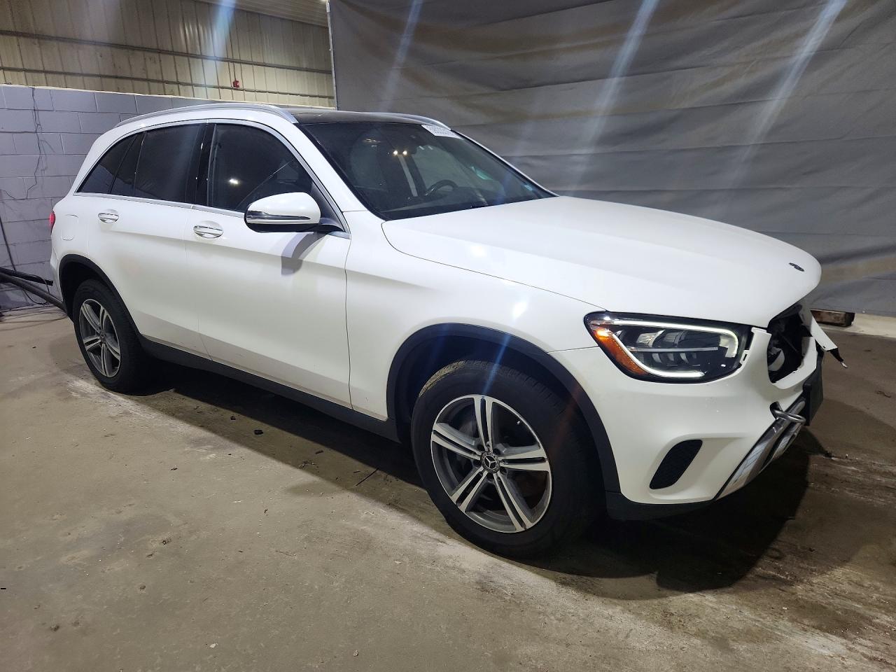 2020 Mercedes-benz Glc 300 4matic White vin: W1N0G8EB1LF865087