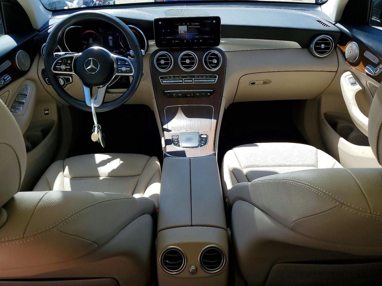 2021 Mercedes-benz Glc 300 4matic Black vin: W1N0G8EB2MF963028