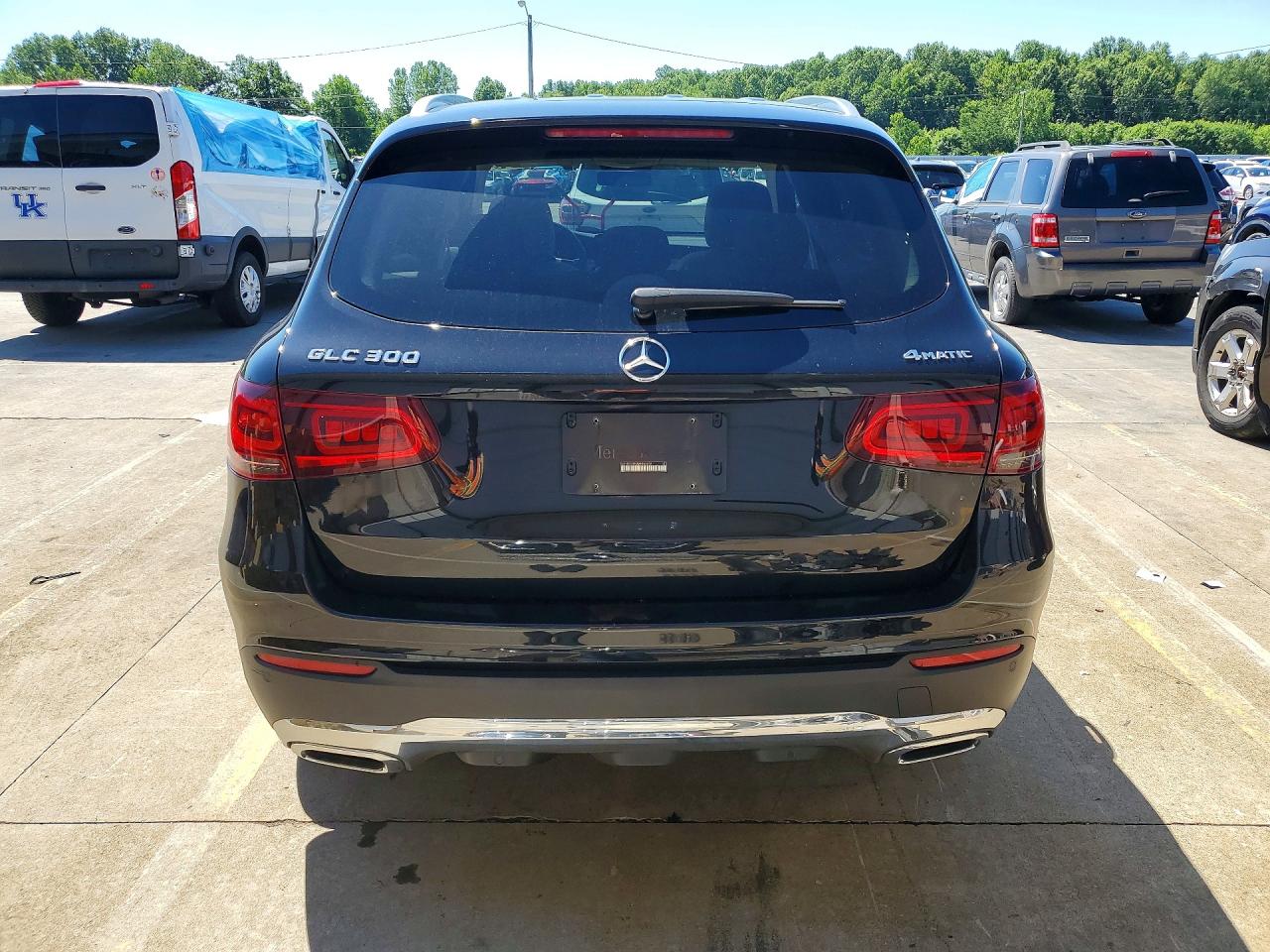 2021 Mercedes-benz Glc 300 4matic Black vin: W1N0G8EB2MF963028