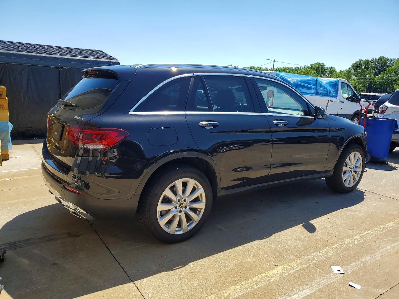 2021 Mercedes-benz Glc 300 4matic Black vin: W1N0G8EB2MF963028