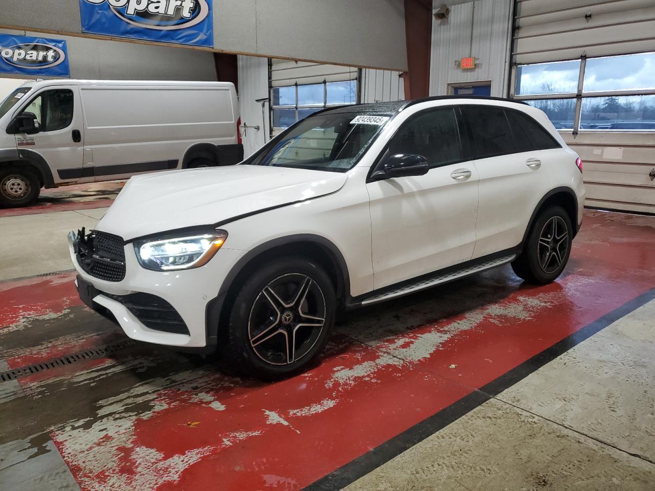 2021 Mercedes-benz Glc 300 4matic White vin: W1N0G8EB2MF964745