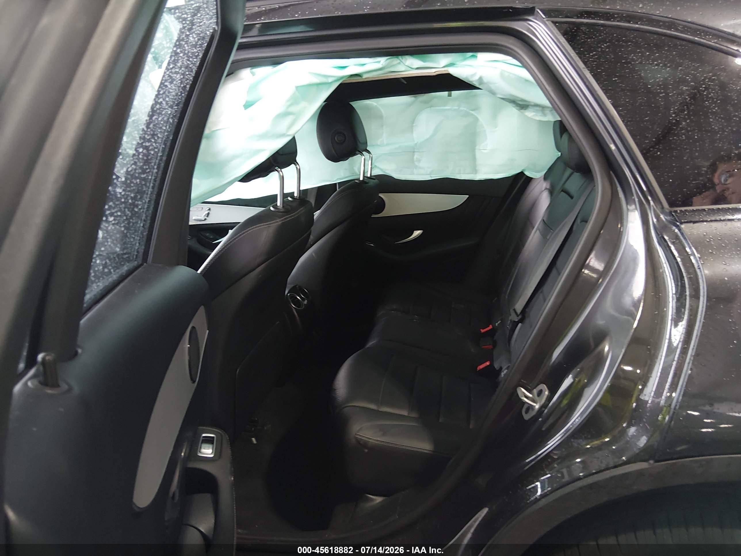 2022 Mercedes-benz Glc 300 4matic Suv Black vin: W1N0G8EB2NV360765