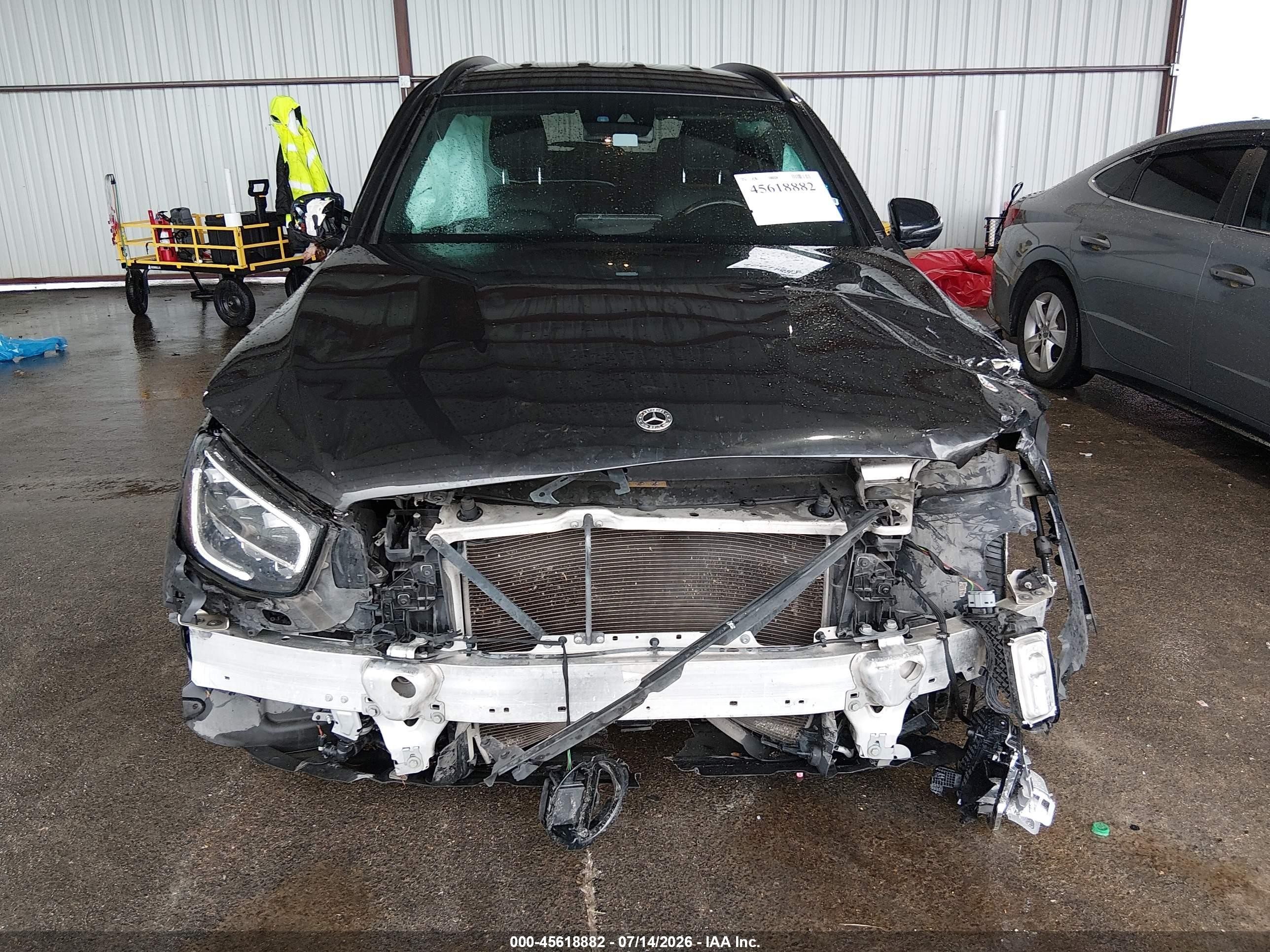 2022 Mercedes-benz Glc 300 4matic Suv Black vin: W1N0G8EB2NV360765