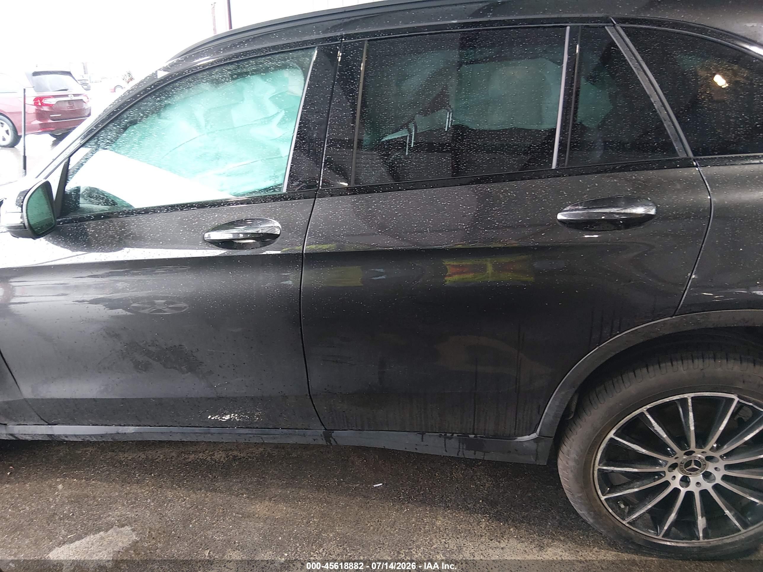 2022 Mercedes-benz Glc 300 4matic Suv Black vin: W1N0G8EB2NV360765