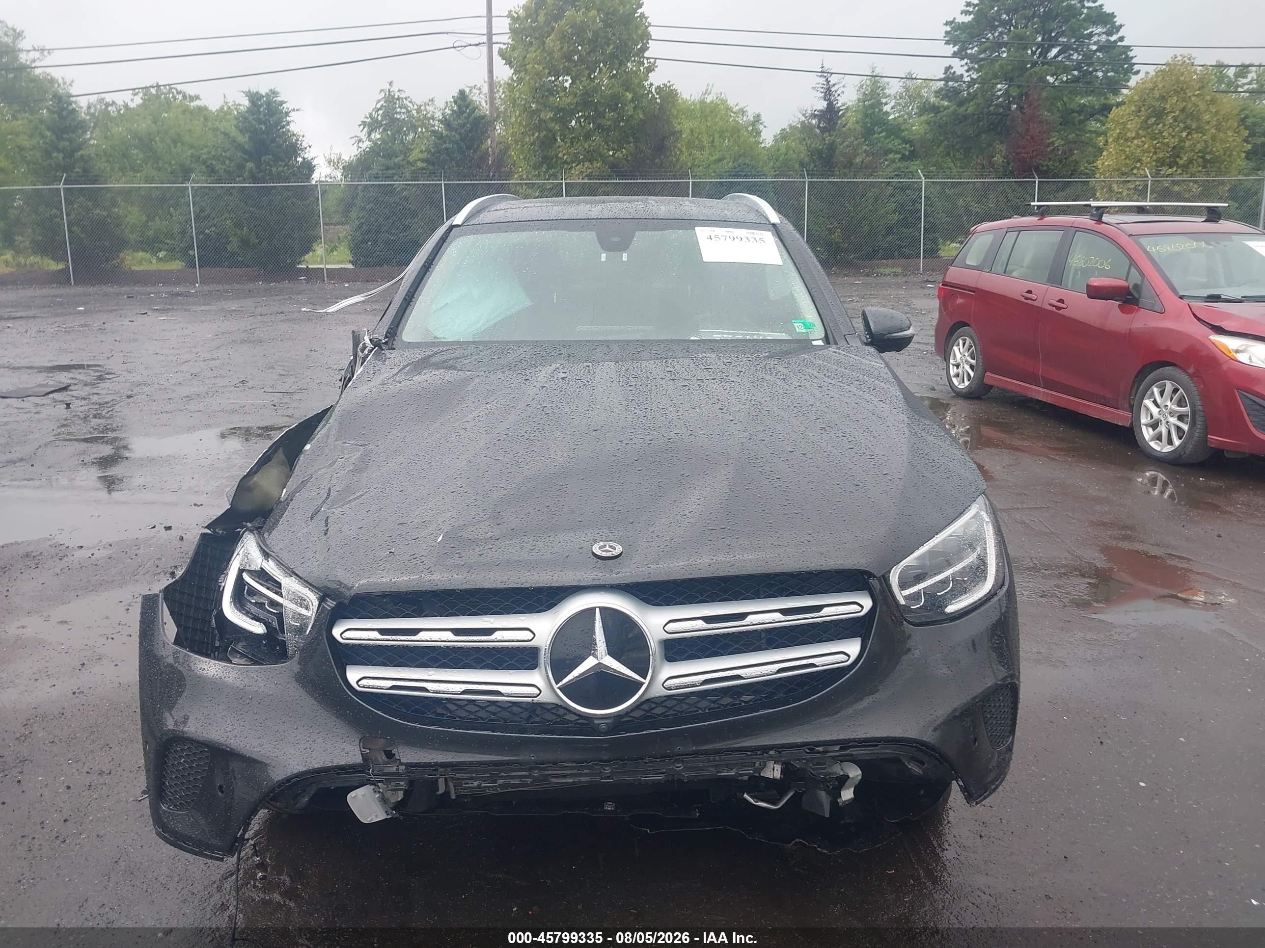 2021 Mercedes-benz Glc 300 4matic Suv Black vin: W1N0G8EB3MV282186
