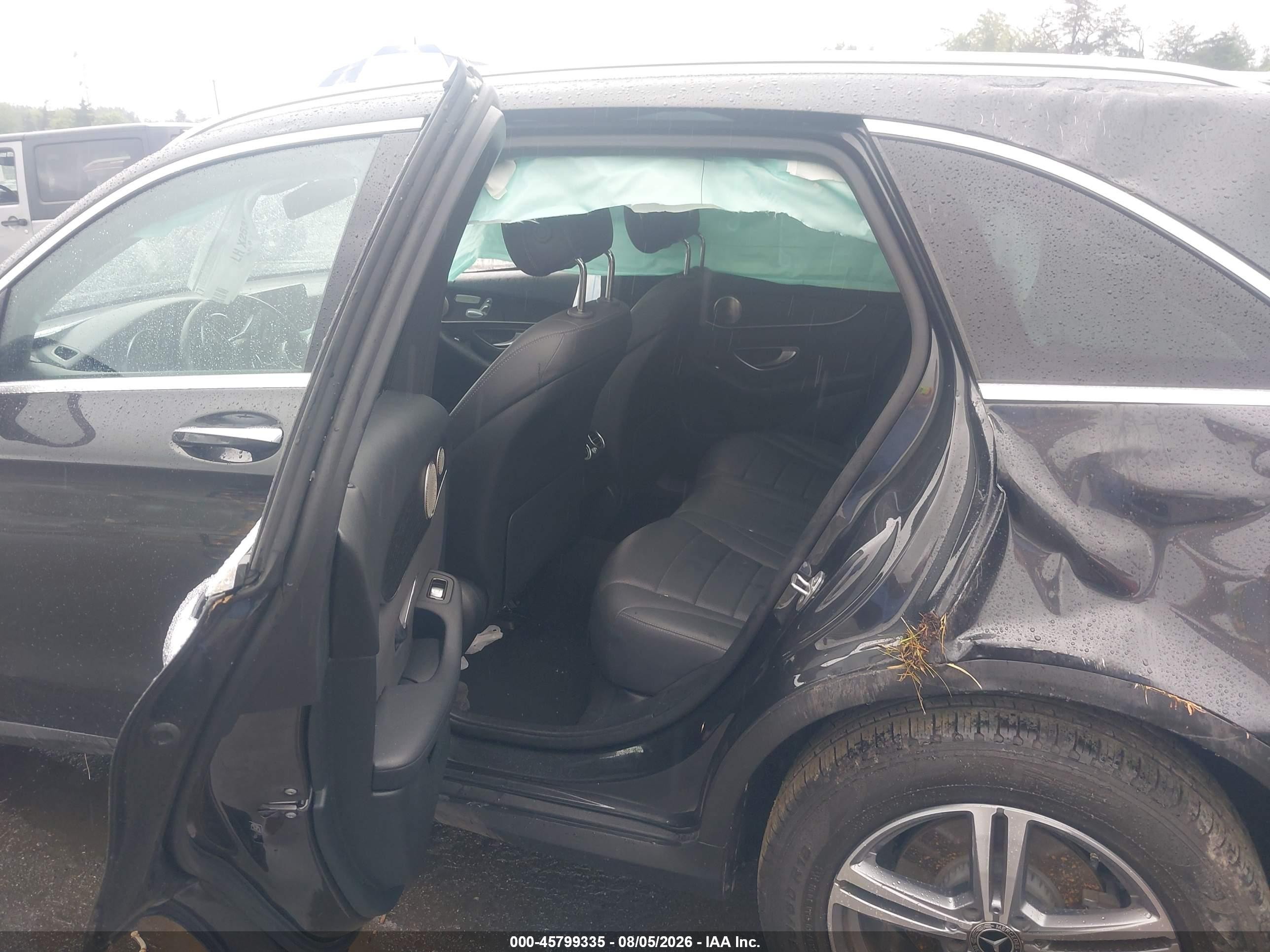 2021 Mercedes-benz Glc 300 4matic Suv Black vin: W1N0G8EB3MV282186