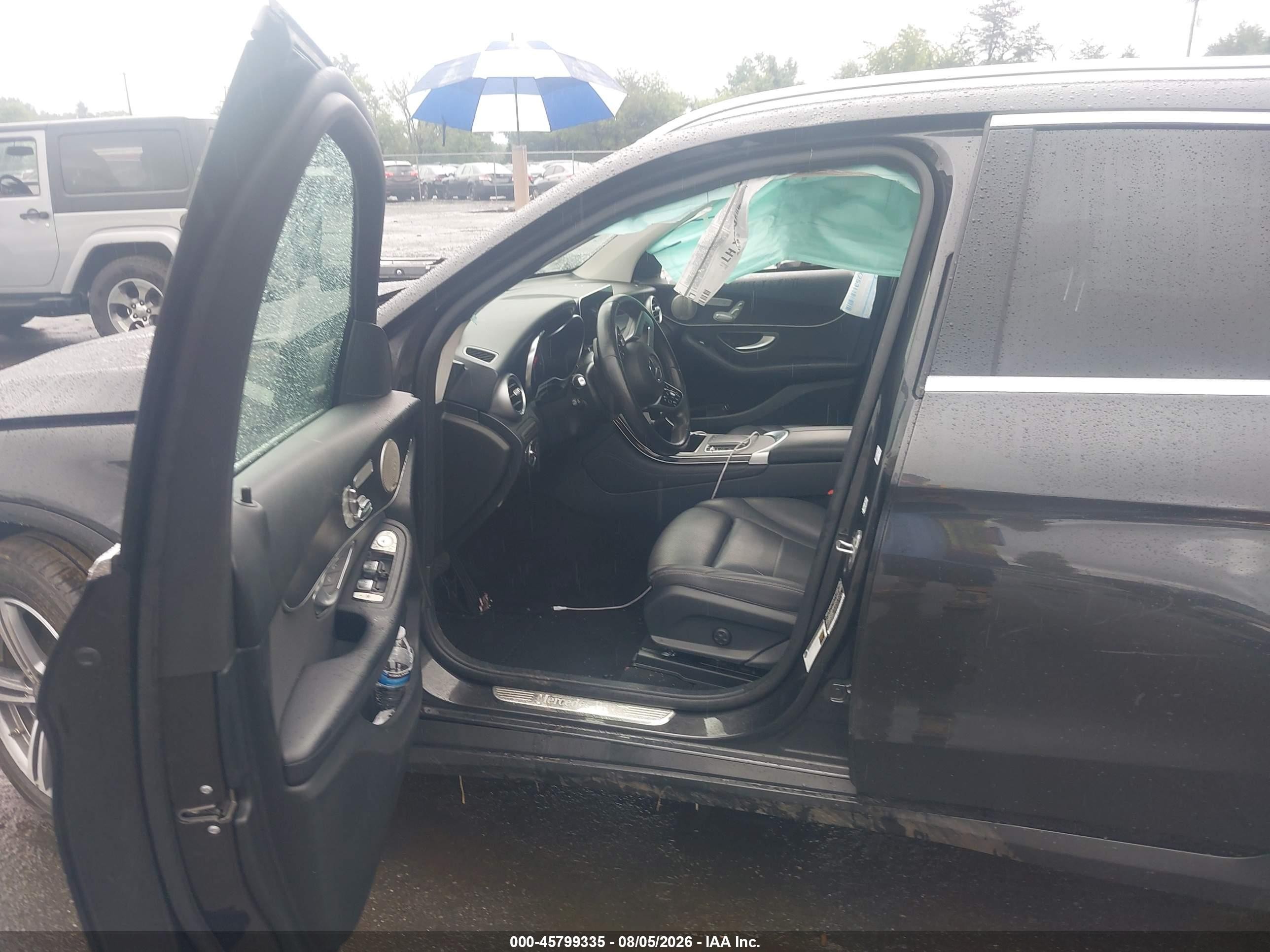 2021 Mercedes-benz Glc 300 4matic Suv Black vin: W1N0G8EB3MV282186