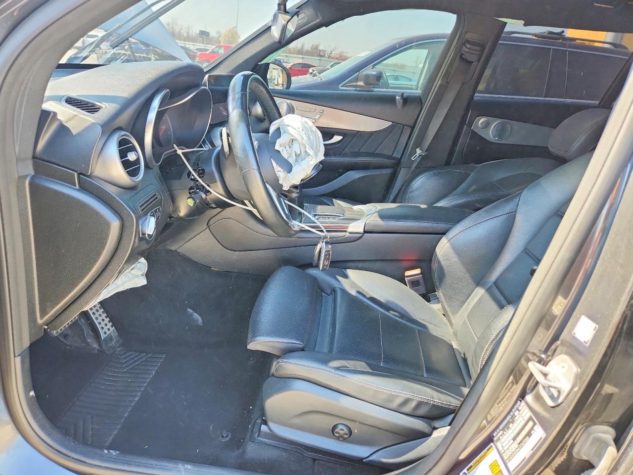 2020 Mercedes-benz Glc 300 4matic Black vin: W1N0G8EB4LF767266