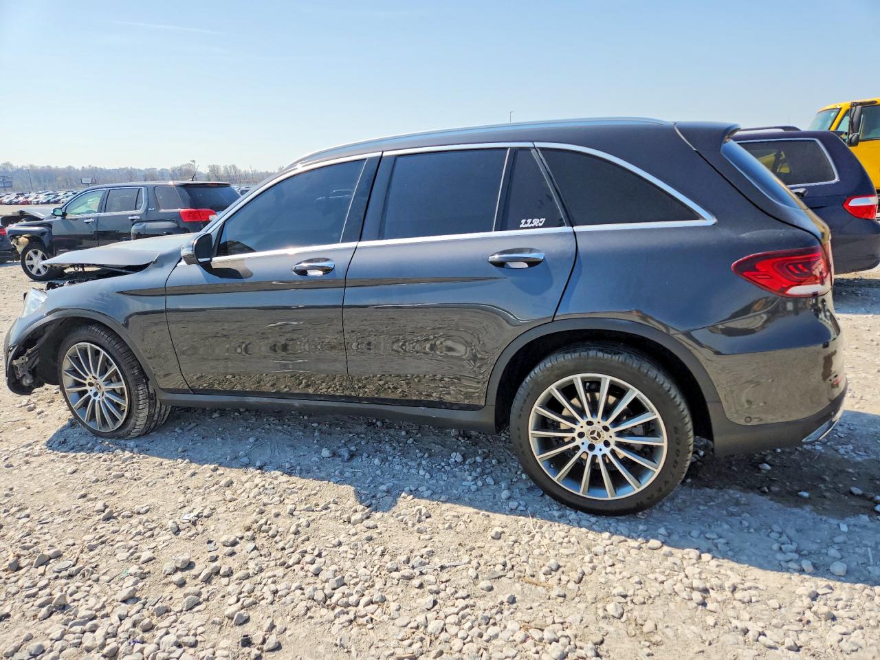 2020 Mercedes-benz Glc 300 4matic Black vin: W1N0G8EB4LF767266