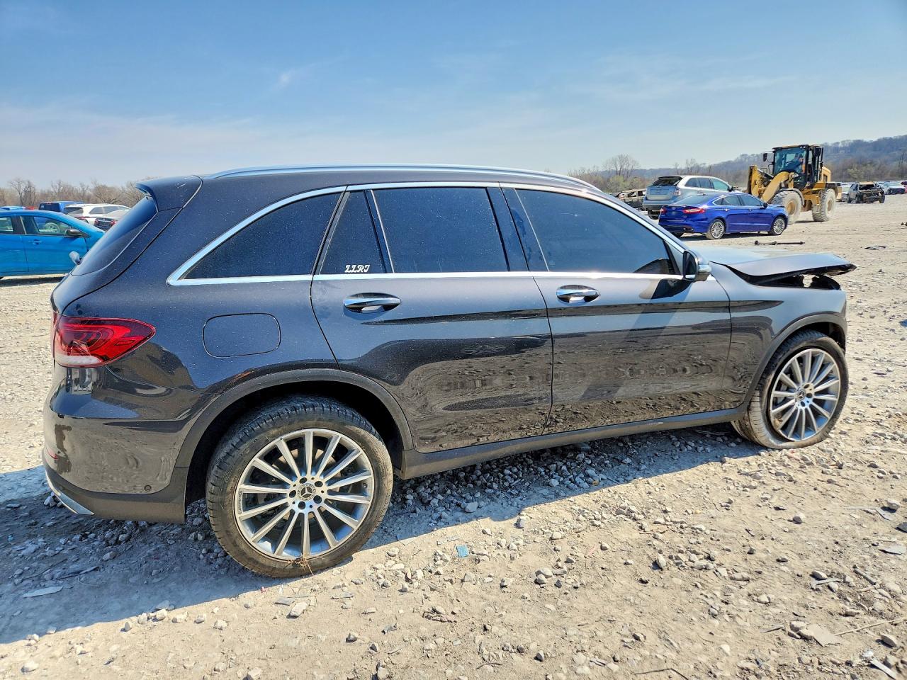 2020 Mercedes-benz Glc 300 4matic Black vin: W1N0G8EB4LF767266