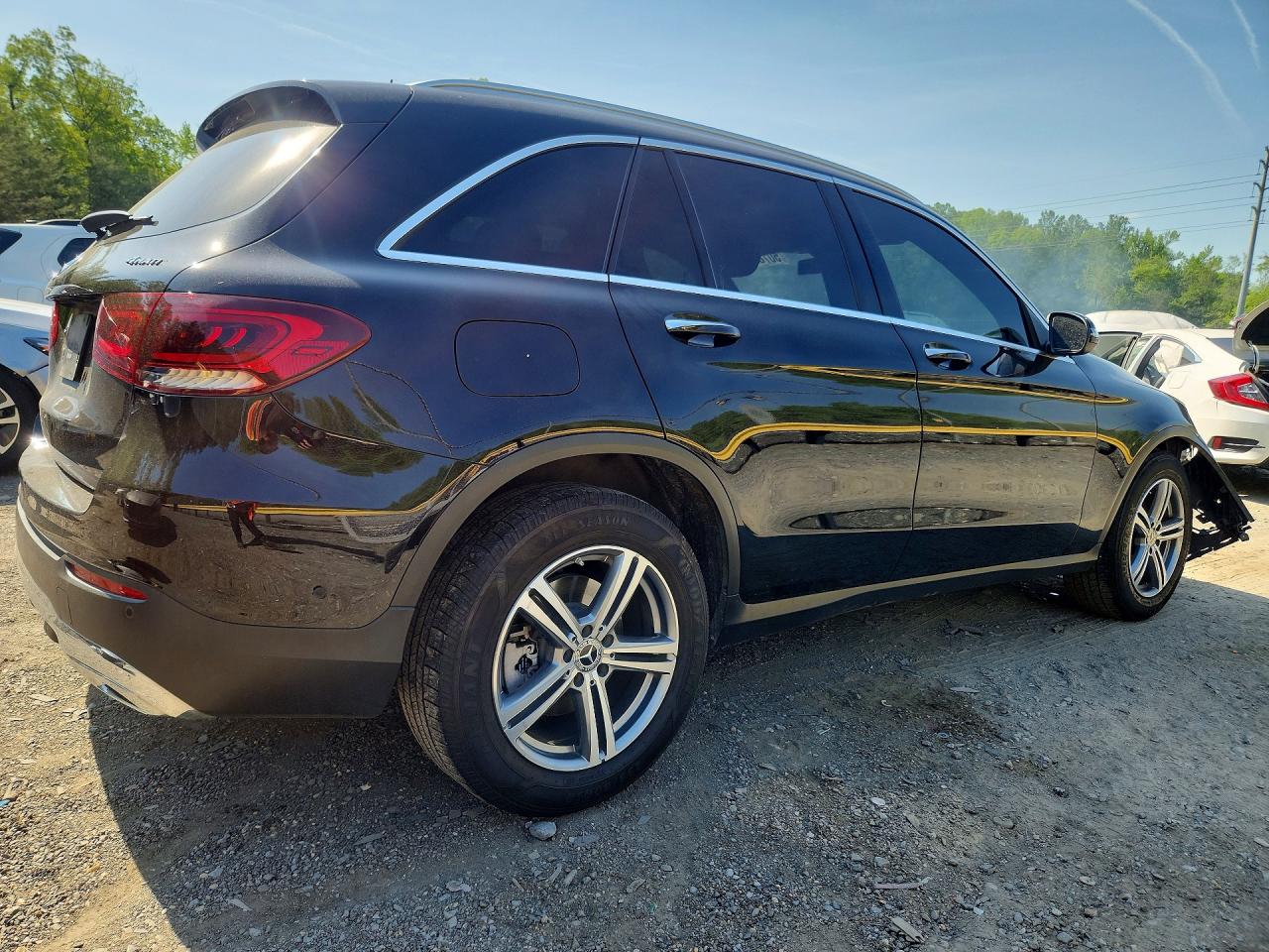 2021 Mercedes-benz Glc 300 4matic Black vin: W1N0G8EB4MF881284