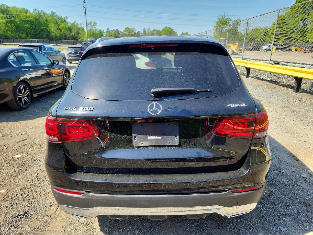 2021 Mercedes-benz Glc 300 4matic Black vin: W1N0G8EB4MF881284