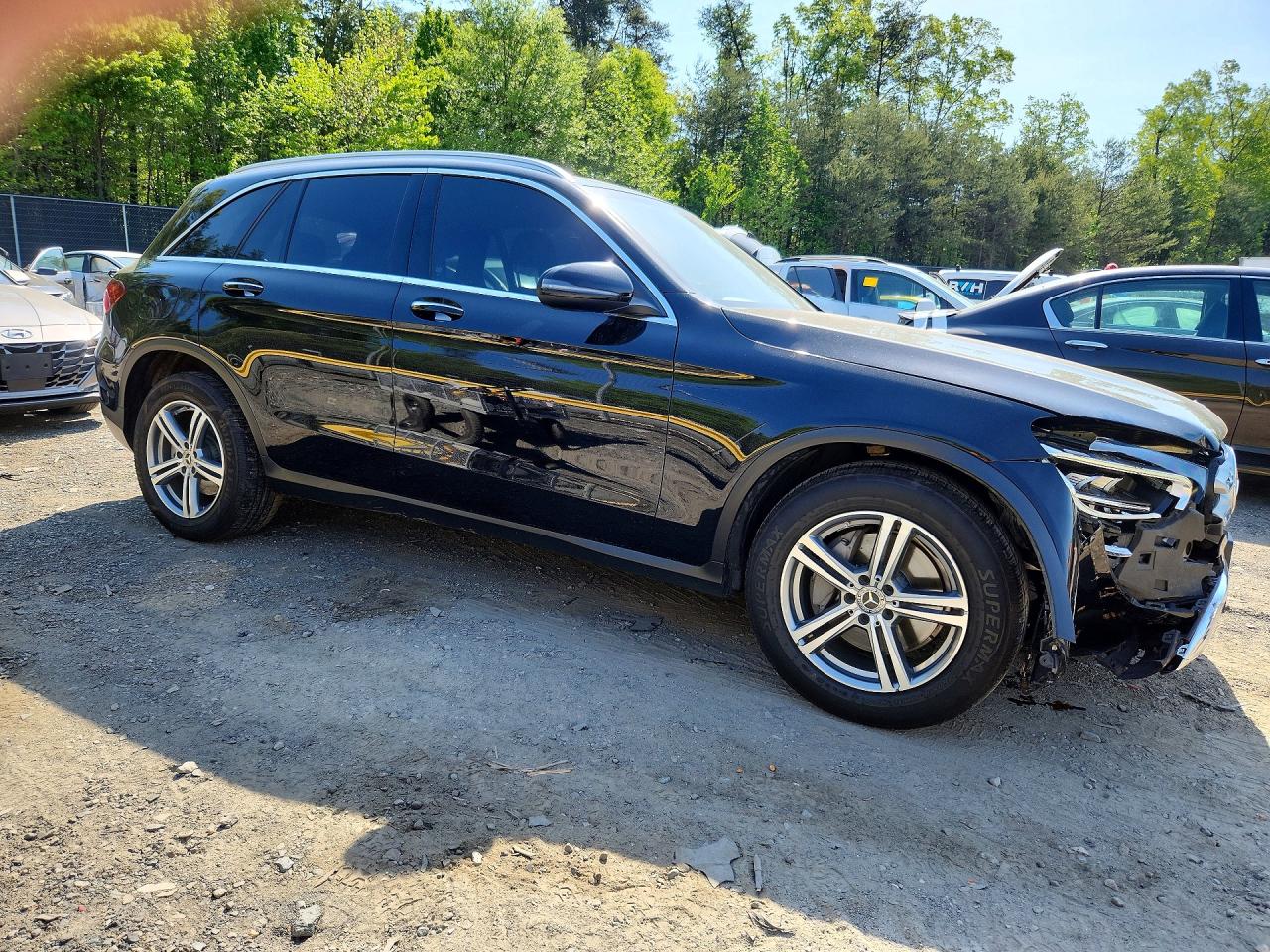 2021 Mercedes-benz Glc 300 4matic Black vin: W1N0G8EB4MF881284