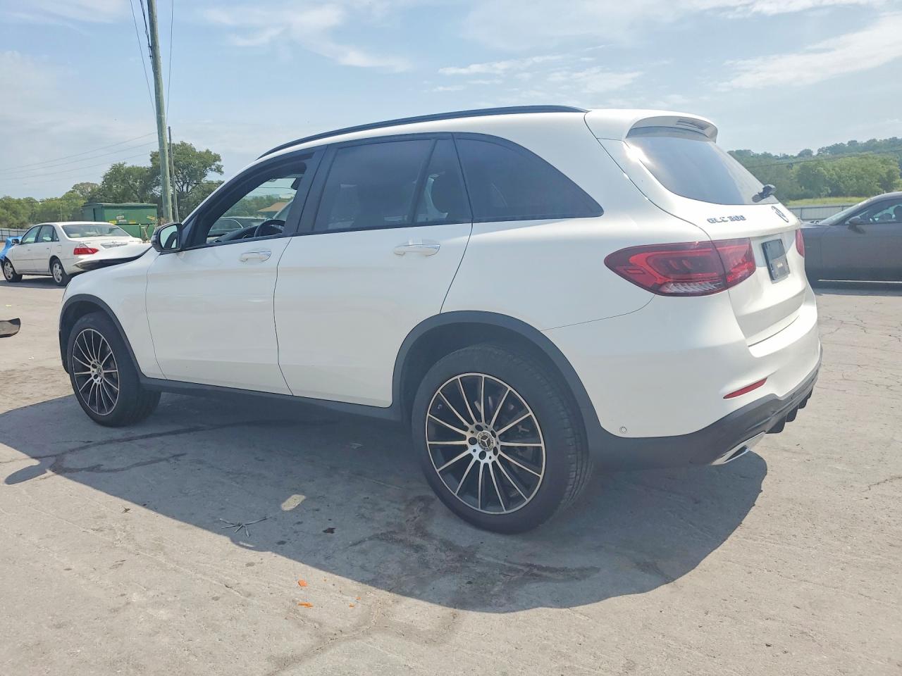2022 Mercedes-benz Glc 300 4matic White vin: W1N0G8EB4NG045342
