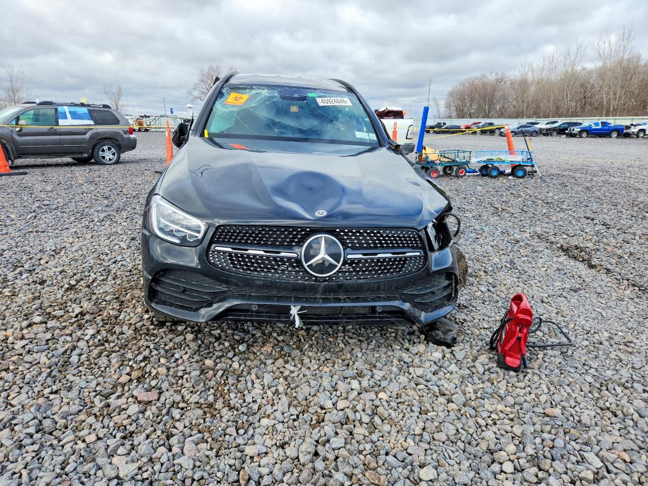 2022 Mercedes-benz Glc 300 4matic Black vin: W1N0G8EB5NV371307
