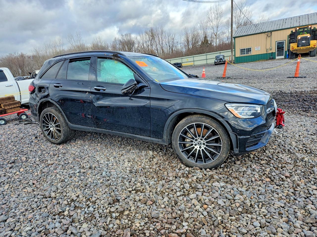 2022 Mercedes-benz Glc 300 4matic Black vin: W1N0G8EB5NV371307