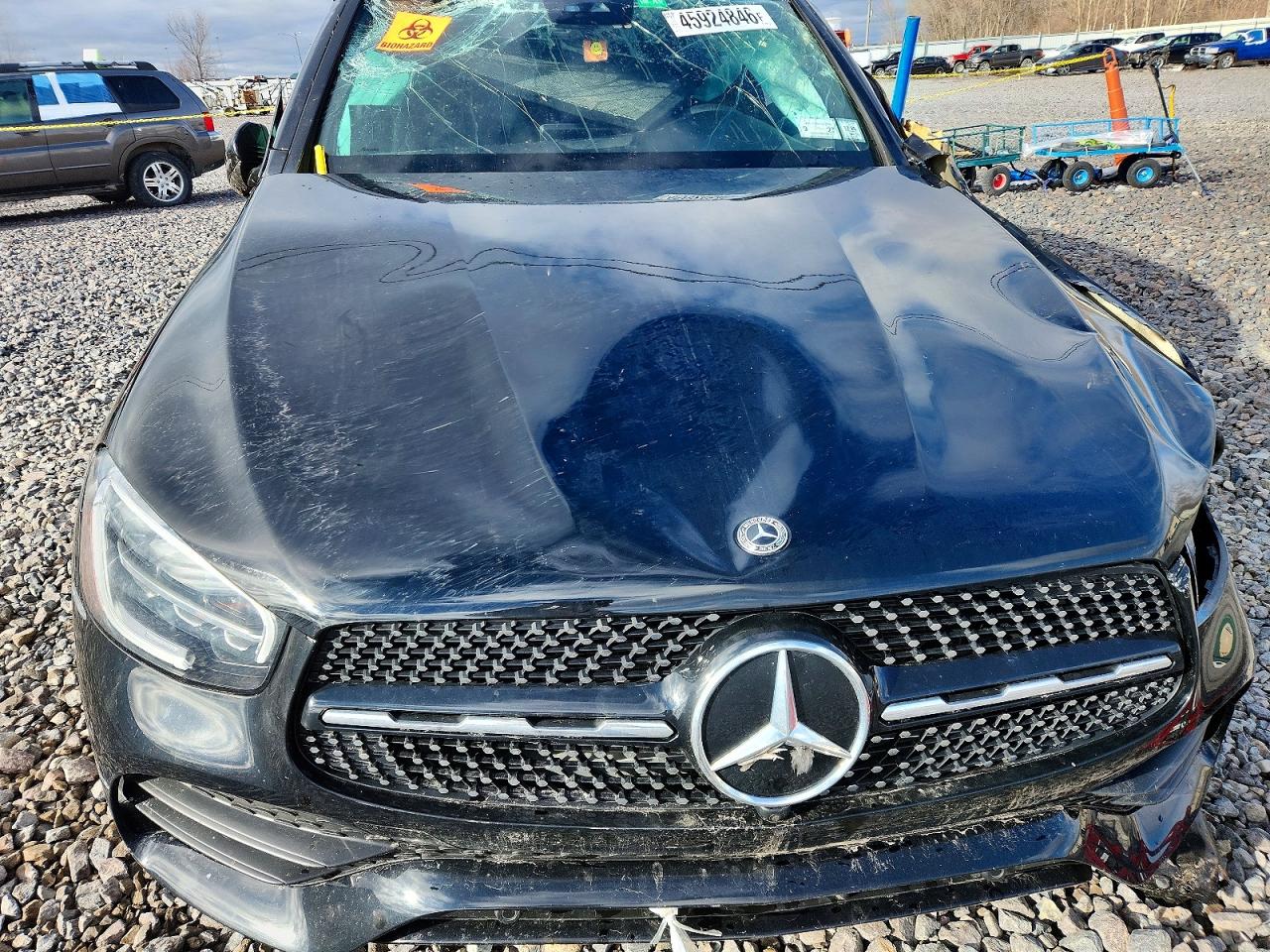 2022 Mercedes-benz Glc 300 4matic Black vin: W1N0G8EB5NV371307
