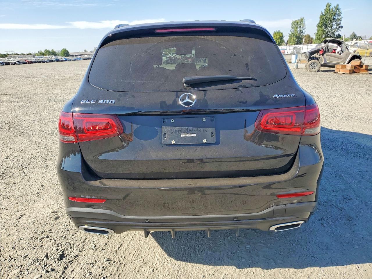2022 Mercedes-benz Glc 300 4matic Черный vin: W1N0G8EB5NV388091