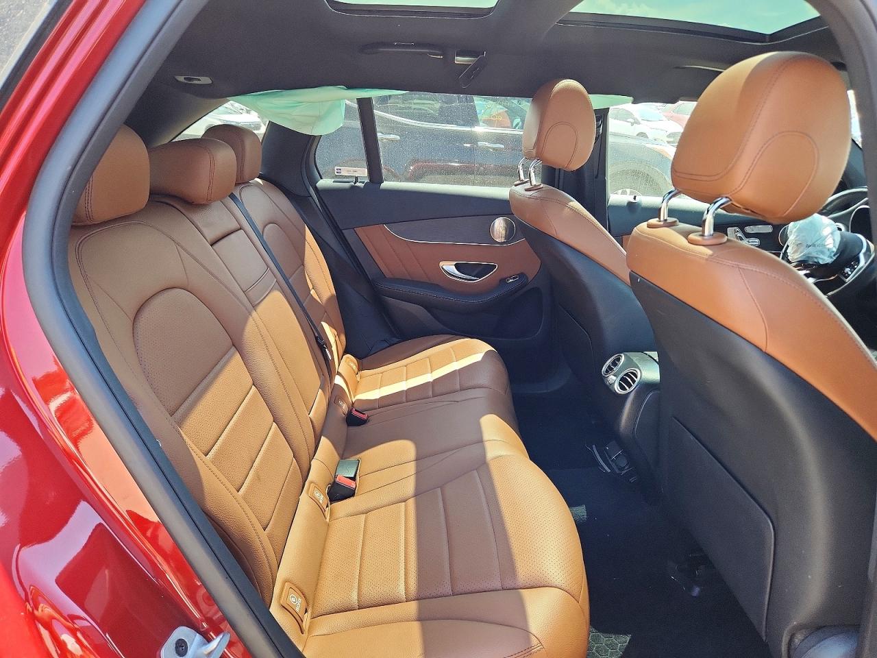 2021 Mercedes-benz Glc 300 4matic Maroon vin: W1N0G8EB6MF998588