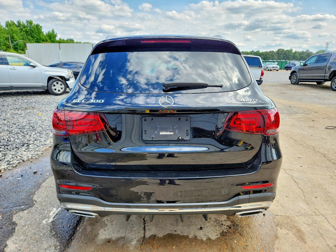 2022 Mercedes-benz Glc 300 4matic Black vin: W1N0G8EB6NG121160
