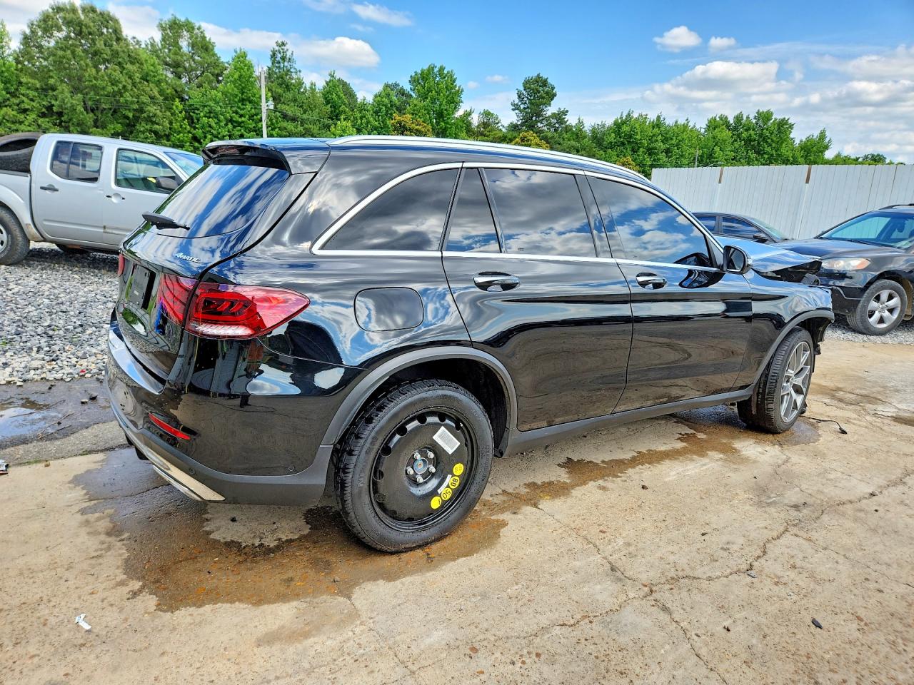 2022 Mercedes-benz Glc 300 4matic Black vin: W1N0G8EB6NG121160