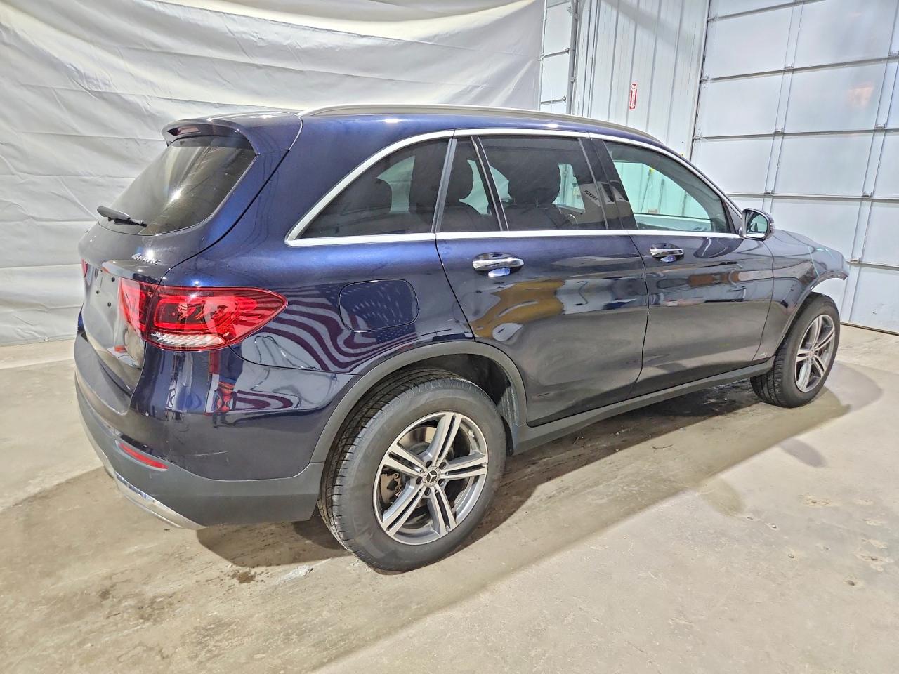 2020 Mercedes-benz Glc 300 4matic Blue vin: W1N0G8EB7LF800910
