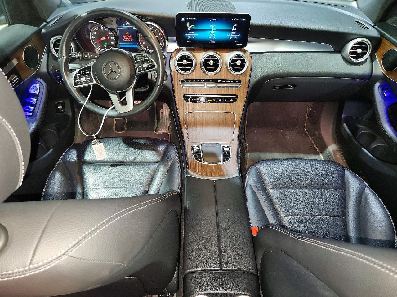 2020 Mercedes-benz Glc 300 4matic Blue vin: W1N0G8EB7LF800910