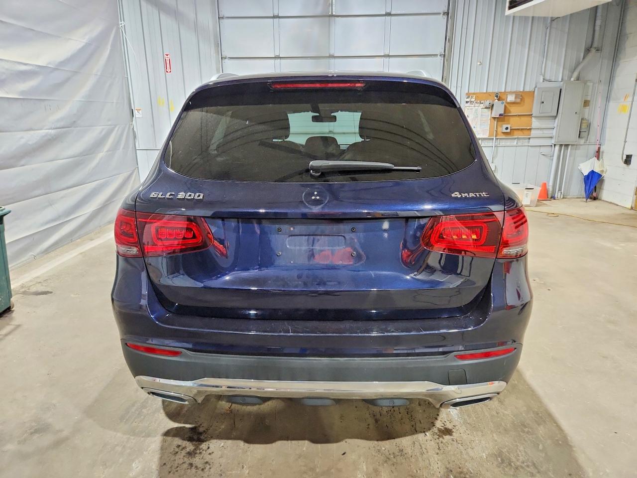 2020 Mercedes-benz Glc 300 4matic Blue vin: W1N0G8EB7LF800910