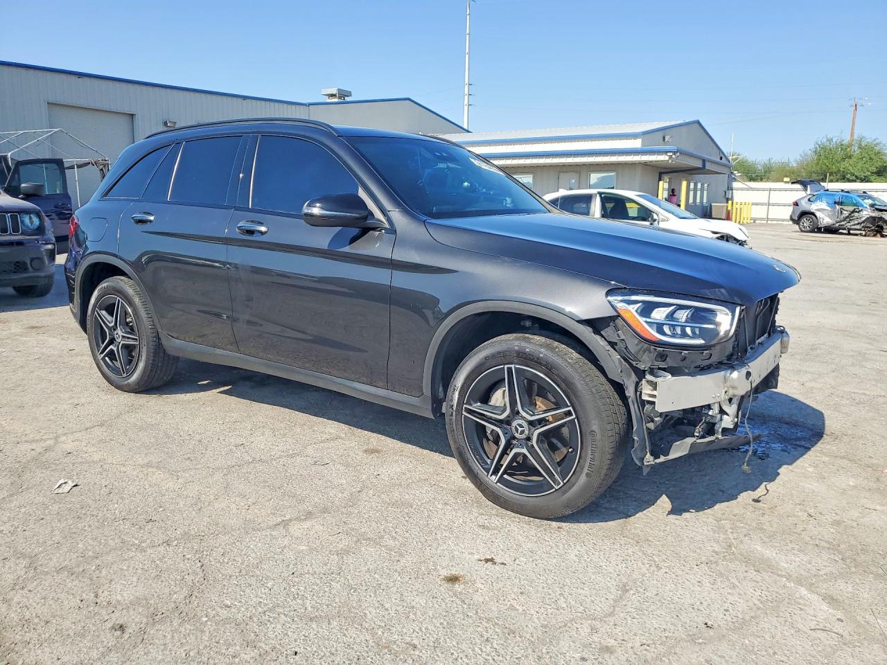 2022 Mercedes-benz Glc 300 4matic Charcoal vin: W1N0G8EB7NG114475