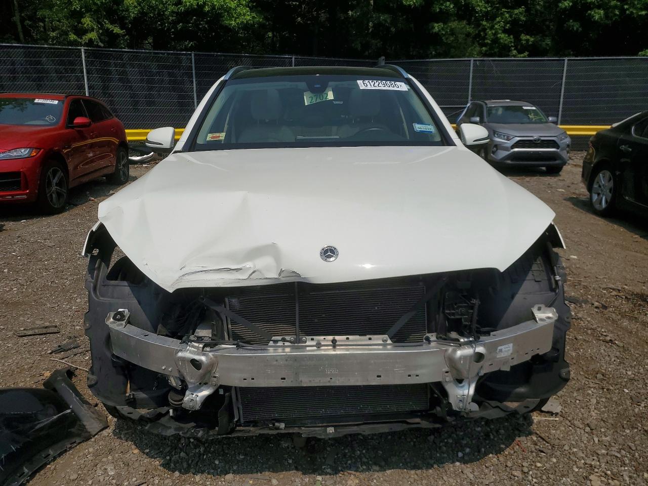 2021 Mercedes-benz Glc 300 4matic White vin: W1N0G8EB8MF986703