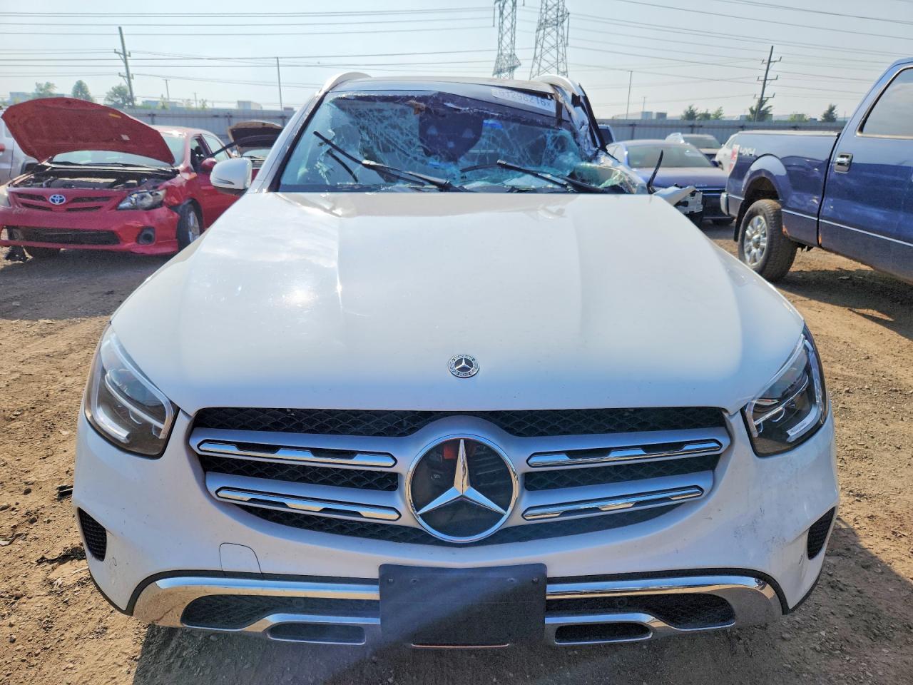 2021 Mercedes-benz Glc 300 4matic White vin: W1N0G8EB8MV279851