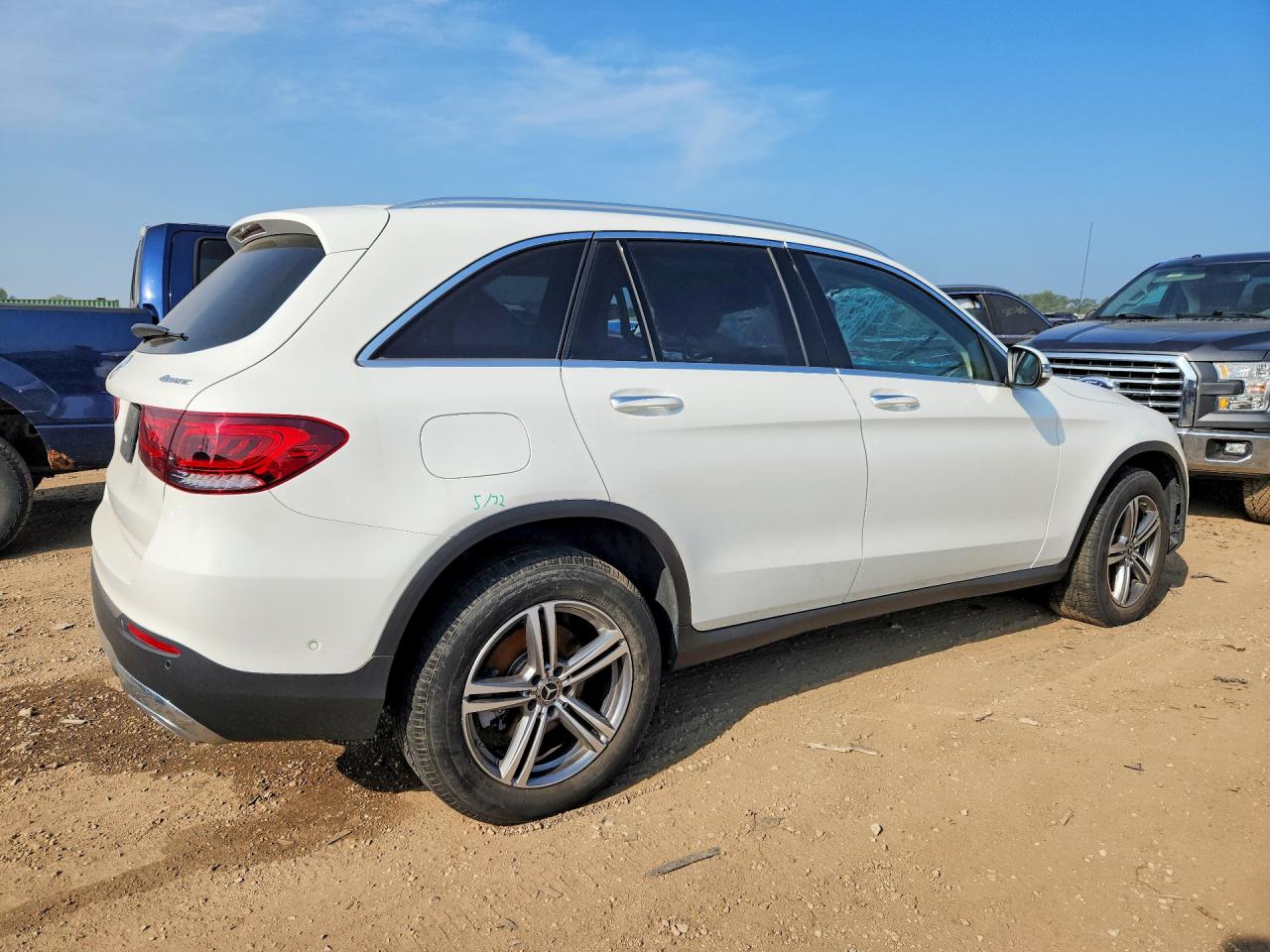 2021 Mercedes-benz Glc 300 4matic White vin: W1N0G8EB8MV279851