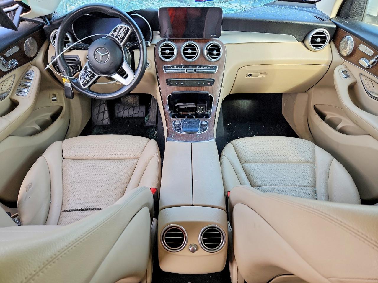 2021 Mercedes-benz Glc 300 4matic White vin: W1N0G8EB8MV279851