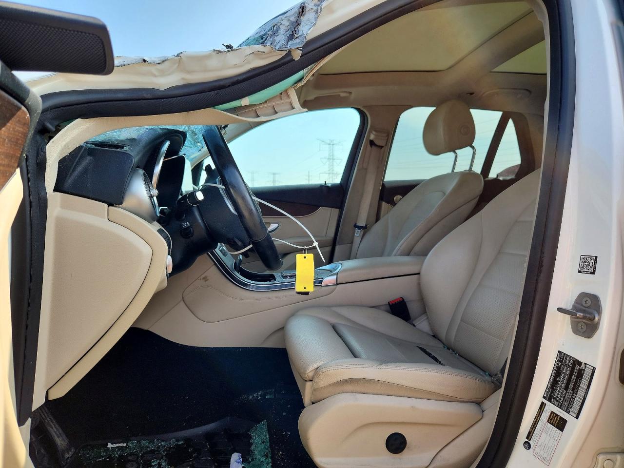 2021 Mercedes-benz Glc 300 4matic White vin: W1N0G8EB8MV279851