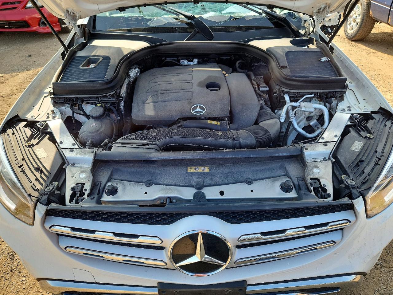 2021 Mercedes-benz Glc 300 4matic White vin: W1N0G8EB8MV279851